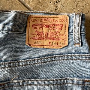 Levi relaxed 559 straight jeans